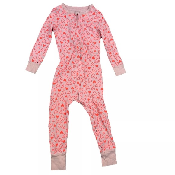 Old Navy Toddler Girl One Piece Pajamas Size 3T - Picture 4 of 4